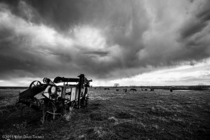 Old Threshing Machine